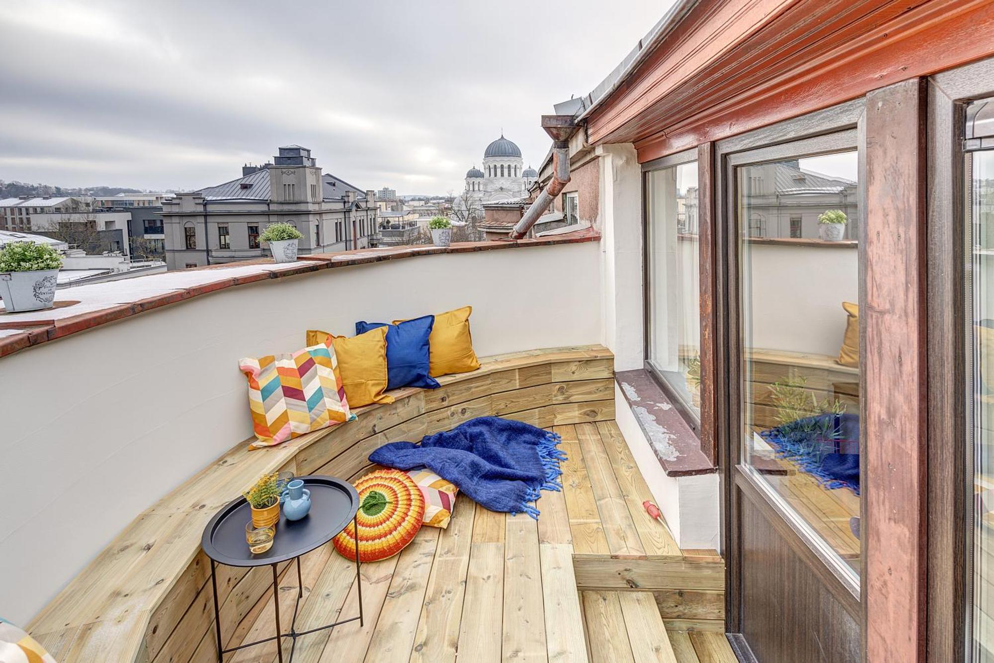 Funky Penthouse City Center 考纳斯 外观 照片